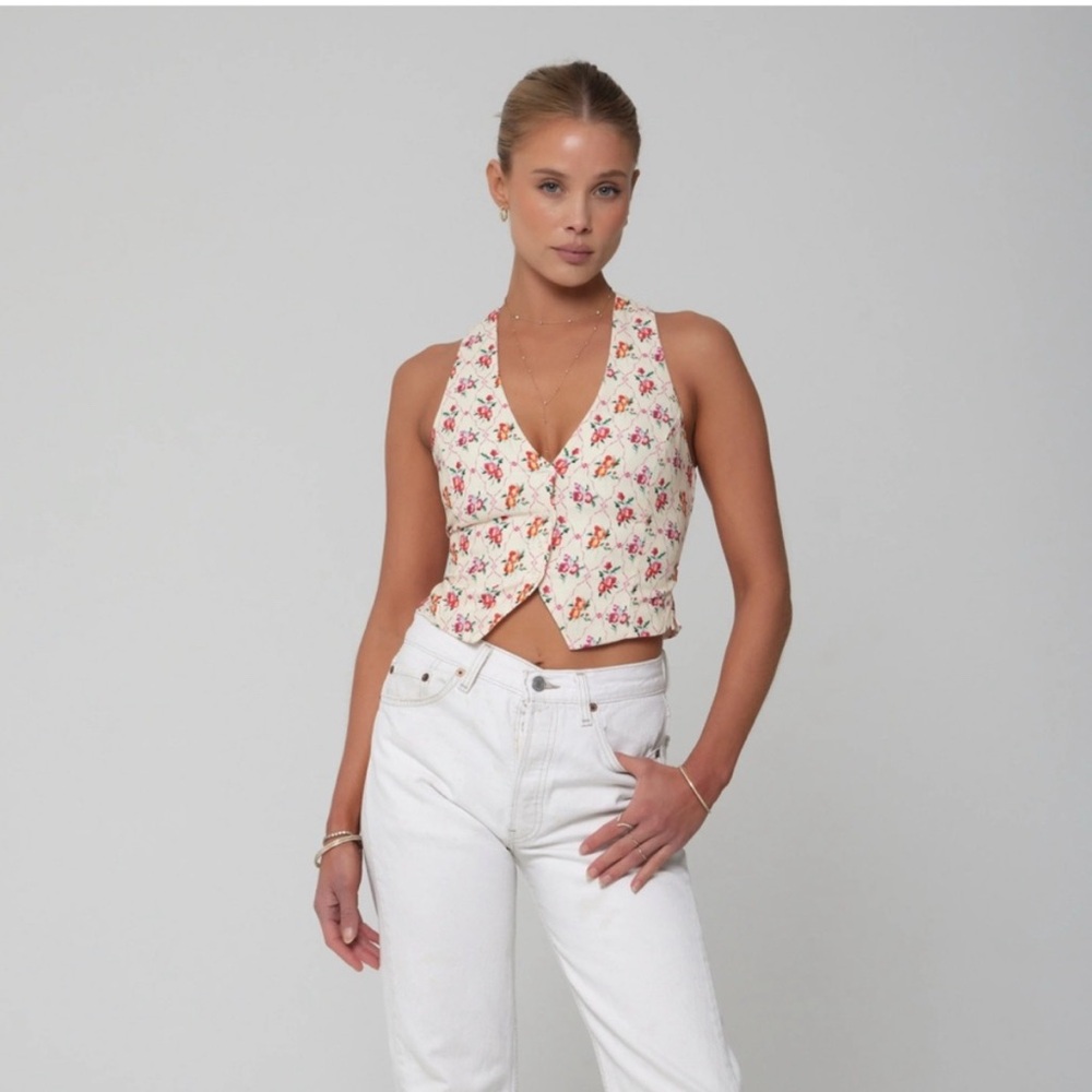 RESA Noah Vest cream XS NWT